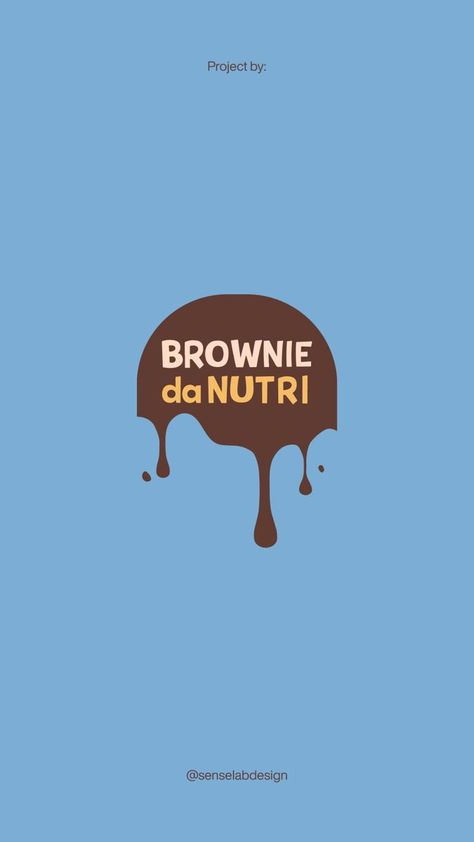 Um brownie saudável, gostoso e suuuper cool! A identidade visual do Brownie da Nutri é tudo isso 🍫 graphicdesignbusiness #designdetails Brownie Logo Design Ideas, Brownie Logo Design, Brownie Branding, Brownies Logo, Corporate Logo Design, Logo Making, Corporate Logo, Online Logo, Modern Logo Design