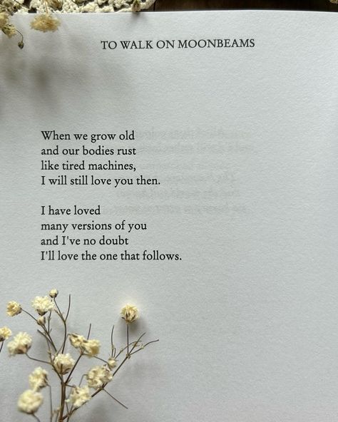 Get to know my poetry books 💫 My first book, To Walk on Moonbeams, is a captivating and memorable poetry collection that reads like a story. The poems within this collection touch on the grief anchored to heartbreak and the bravery necessary to move towards the things and the people that are truly meant for us. My second book, To Dance in Stardust, is a timelessly enchanting and hauntingly beautiful poetry collection about falling for the right person at the wrong time. It asks us the quest... Engagement Poetry, Poems About Time And Love, Poetry About Being In Love, Beautiful Love Poems, Love Poem, Poetry About Love, Time Poem, Old Poetry, Poetry Famous