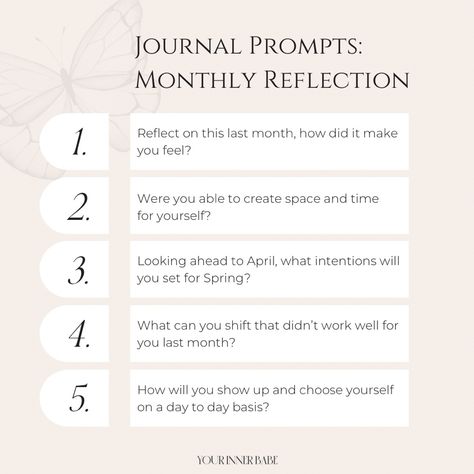 Monthly Prompts, End Of Month, End Of Month Journal, Month Journal Prompts, Journal Prompts End Of Month, New Month Prompts Journal, Month End Journal Prompts, 1st Of The Month Journal Prompts, End Of Day Journal Prompts