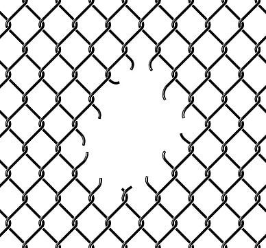 Jail Tattoos, Chain Fence, Fence Mesh, Ma Tattoo, Cage Tattoos, Chain Tattoo, Evil Tattoo, Gangsta Tattoos, Wire Netting