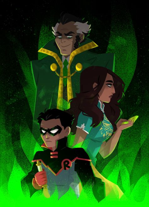 Damian Al Ghul, Super Sons, Talia Al Ghul, Wayne Family, Super Powers Art, Dc Comics Heroes, I Am Batman, Batman Funny, Batman Comic Art