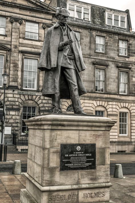 Sir Arthur Conan Doyle, Childhood Home, Arthur Conan, Conan Doyle, Arthur Conan Doyle, England And Scotland, Edinburgh Scotland, Baker Street, Sherlock Bbc