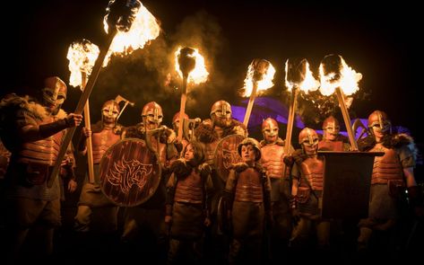 Up Helly Aa, Viking Longboat, Guy Fawkes Night, Fire Festival, Shetland Islands, End Of Winter, Highland Games, Guy Fawkes, Winter Sky