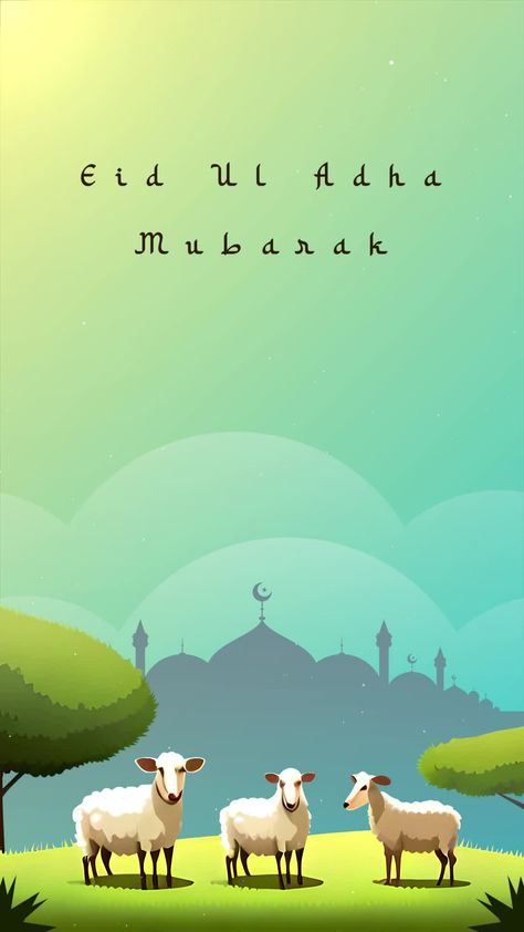 Idul Adha Greeting Simple Animation Looping Animation, Simple Animation, Wallpaper Islami, Idul Adha, Eid Ul Adha, Free Stock Video, Stock Video, Stock Footage, Simple Designs