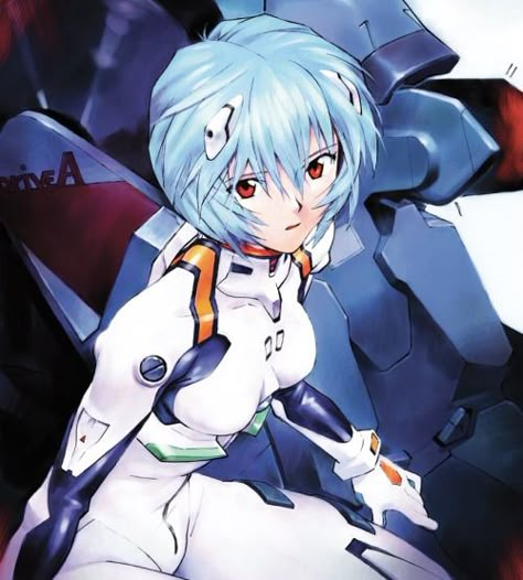 The End Of Evangelion, Evangelion Art, Neon Evangelion, Rei Ayanami, Scott Pilgrim, Neon Genesis Evangelion, Me Me Me Anime, Blue Hair, Art Inspo