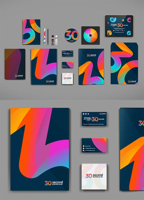 Design Trends - Vibrant Gradients - 20 Beautiful Examples Company Branding Design, Cmyk Ink, 타이포그래피 포스터 디자인, 카드 디자인, Stationary Design, Event Branding, Company Branding, Corporate Design, Brand Identity Design