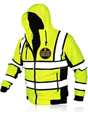 Functional Outdoor Outerwear With Reflective Logo, Construction Clothes, High Visibility Clothing, Safety Jacket Construction, Safety Jacket, High Visibility Vest, Safety Workwear, Jacket Hoodie, Safety Vest