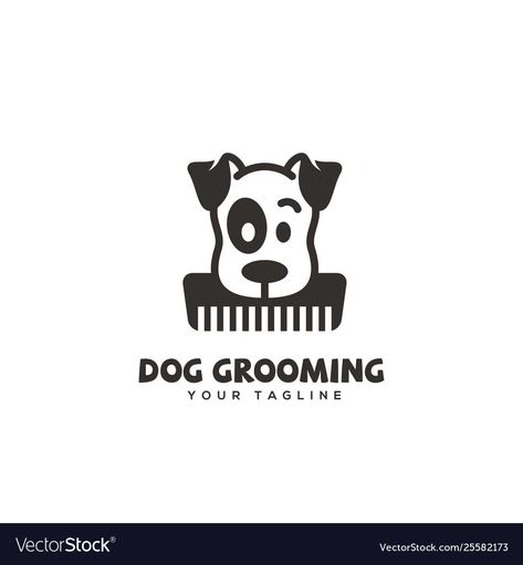 Dog Grooming Logo, Cat Shack, Pet Adoption Event, Cat Groomer, Dog Logo Design, Dog Grooming Salons, Puppy Drawing, Dog Salon, Dog Business