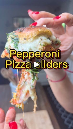 48K views · 830 reactions | Pepperoni pizza sliders https://melissajorealrecipes.com/the-best-pizza-sliders/ for game day!!!!#sliders #gamedayfood #pizzasliders | Melissajorealrecipes Pepperoni And Salami Sliders, Pepperoni Pizza Sliders Hawaiian Rolls, Pizza Sliders Pepperoni, Game Day Sliders, Pepperoni Pizza Rolls Pioneer Woman, Best Sliders, Pepperoni Pizza Sliders, Pepperoni Pizza Queso Pioneer Woman, Pizza Sliders