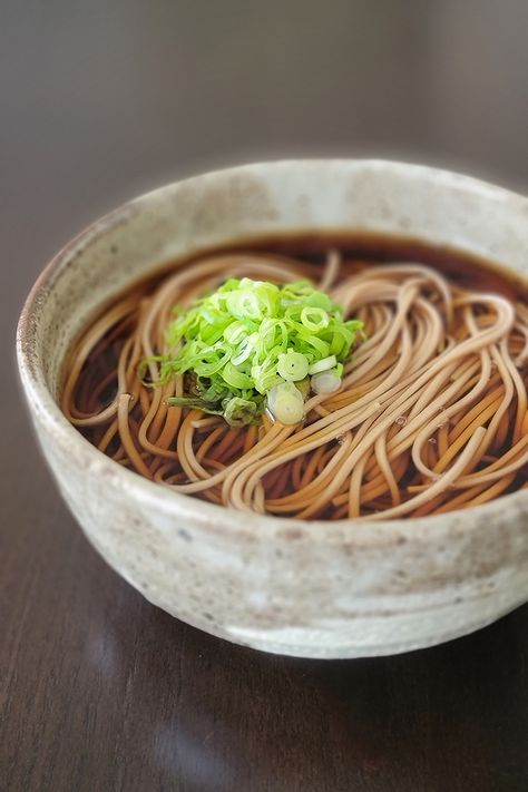 Vegan Soba Noodle Soup, Vegan Soba Noodles, Japanese Soba Noodle Recipe, Soba Noodle Recipe, Veggie Tempura, Soup Base Recipe, Soba Noodle Soup, Soba Soup, Soba Recipe