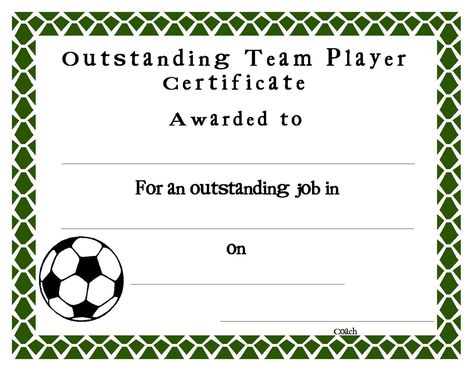 The amazing Soccer Certificate Templates Blank | K5 Worksheets With Soccer Certificate Templates For Word digital imagery below, is section … Sports Day Certificates, Softball Awards, Soccer Awards, Blank Certificate Template, Free Printable Certificates, Blank Certificate, Free Certificate Templates, Birth Certificate Template, Award Template