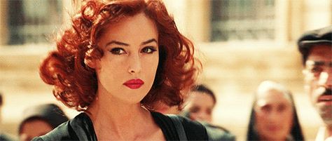 Untitled Monica Belluci Red Hair, Jessica Rabbit Movie, Malena Monica Bellucci, Giuseppe Tornatore, Hair Locks, Redhead Girl, Modern Hairstyles, Monica Bellucci, Ginger Hair