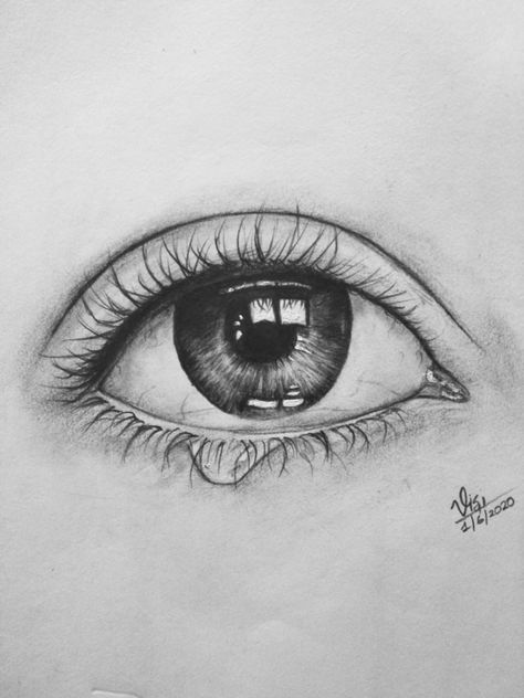 Graphite Eye Drawing, How To Draw A Teary Eye, How To Draw A Tear Drop From An Eye, Teary Eye Sketch, Teary Eye Painting, How To Draw Teary Eyes, Teary Eyes Drawing Sketches, Tonal Eye Drawing, Clown Eye Drawing