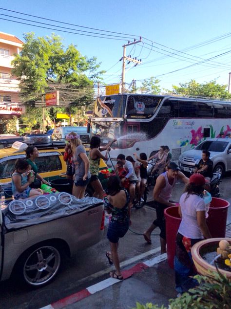 #songkran #pattaya #sundah #3rdroad #thailand #accessinnpattaya #songkranfestival2015 Thailand Songkran, Songkran Festival, Pattaya, Street View, Thailand, Festival, Quick Saves