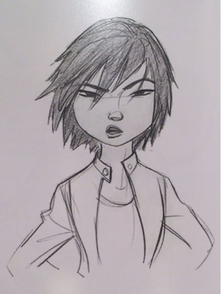 Big Hero 6 Sketches, Coraline Doodles, Kevin Nelson, Sketches Disney, Lorelay Bove, Shiyoon Kim, Big Hero 6 Characters, Gogo Tomago, Ideas For Design