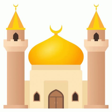 Mosque Travel Sticker - Mosque Travel Joypixels - Discover & Share GIFs Mosque Animation, Travel Stickers, Animated Gif, Cool Gifs, Taj Mahal, Gif, Travel, Quick Saves