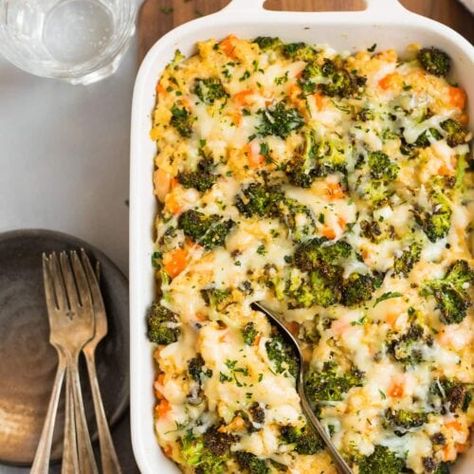 The Best Easy Meatless Main Dishes – WellPlated.com Chicken And Broccoli Lasagna, Broccoli Lasagna, Broccoli Quinoa Casserole, Best Quinoa Recipes, Broccoli Quinoa, Quinoa Broccoli, Quinoa Casserole, Chicken Broccoli Rice Casserole, Chicken Broccoli Rice