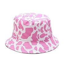 Cow Bucket Hat, Cow Print Bucket Hat, White Bucket Hat, Bucket Hat Style, Bucket Hat Women, Bag Prada, Summer Sun Hat, Pink Cow, Sun Protection Hat