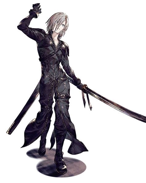 Kadaj (Advent Children) Art - War of the Visions: Final Fantasy Brave Exvius Art Gallery Final Fantasy Brave Exvius, Brave Exvius, Advent Children, Classic Sculpture, Game Character Design, Final Fantasy Vii, Character Designs, Game Artwork, Box Art