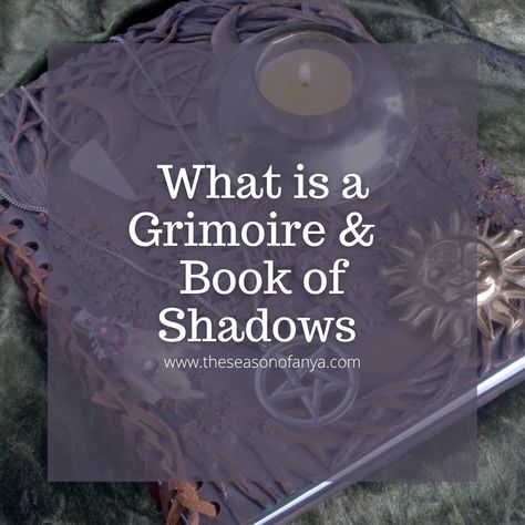 What is a Grimoire Book of Shadows | The Season of Anya | Spiritual Yoga Witch | www.theseasonofanya.com What Is A Grimoire, Grimoire Table Of Contents, Witches Grimoire, What Is A Witch, Beginner Witchcraft, Witchcraft Tips, Grimoire Book, Spiritual Yoga, Witchcraft For Beginners