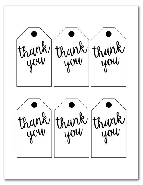 Gift Tag Template Free Printable, Gift Tag Template Free, Birthday Tags Printable, Birthday Gift Tags Printable, Tag Template Free, Printable Tags Template, Thank You Tag Printable, Thank You Template, Editable Gift Tags