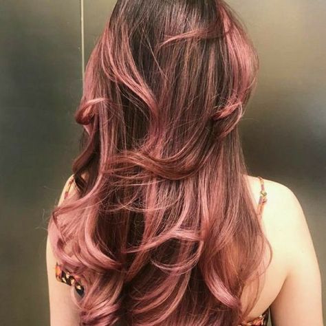 Top 20 Brown To Pink Balayage Hair Color Ideas To Try Light Pink And Brown Hair, Pink On Brown Hair, Light Brown Hair With Pink Highlights, Brown Hair Pink Highlights, Pink Highlights In Brown Hair, Faded Pink Hair, Brown Hair With Pink Highlights, Brown And Pink Hair, Pink Hair Highlights