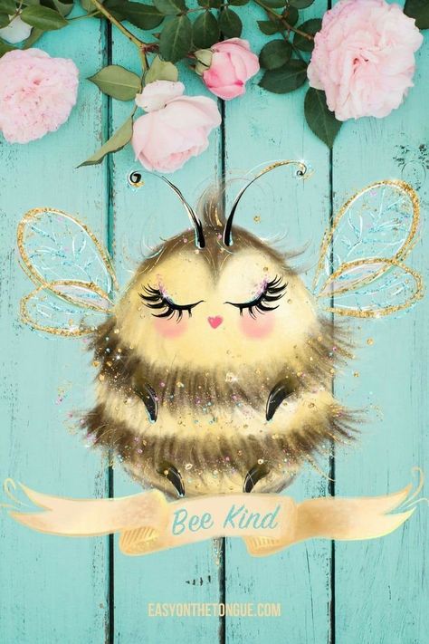 Better Attitude, Quote Kindness, Bee Heart, Its A Good Day, Bee Artwork, Be In The Moment, Bee Bee, Art Mignon, It's A Good Day