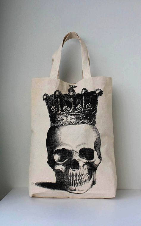 skull bag Skull Crown, Skull Purse, Skull Crafts, Skull Bags, My Style Bags, Document Bag, Diaper Bag Tote, Skull Clothing, Skulls And Roses