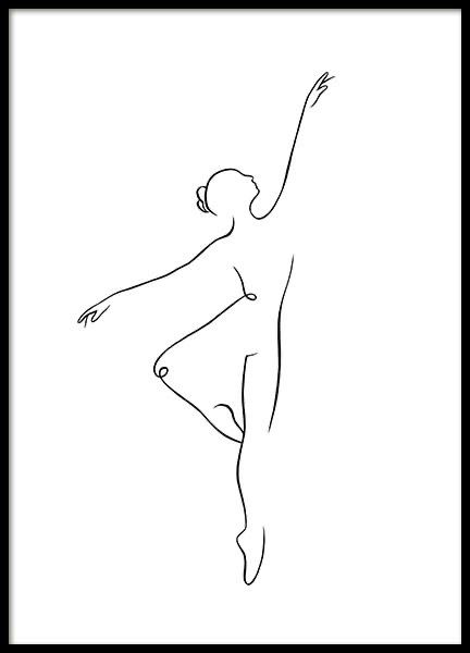 Ankel Tattoos Simple, Ballerina Line Art, Ballet Tattoo, Ballet Tattoos, Ballerina Tattoo, Dancer Tattoo, Mini Tela, Dance Tattoo, Dancer Drawing