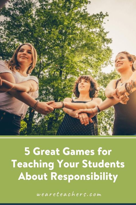 Help your students develop executive functioning skills and become better classroom citizens with these games that teach responsibility. Teaching Responsibility Activities, Dealing With Frustration, Teaching Responsibility, Social Emotional Learning Lessons, Outdoor Learning Activities, Employability Skills, Teaching Elementary School, Teaching Themes, Responsive Classroom