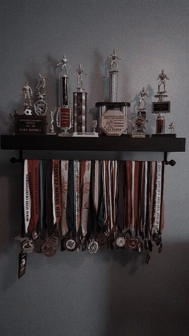 Medal Wallpaper, From Lukov With Love, Lukov With Love, Speech And Debate, Sports Trophies, Trophies And Medals, Nathan Scott, Medal Display, Makeover Bedroom