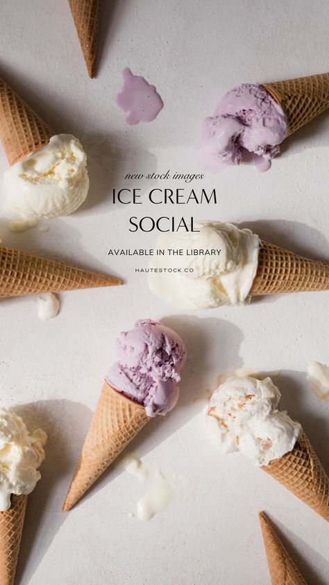 Ice Cream Photoshoot, Cream Photoshoot, Cream Pictures, Aesthetic Ice Cream, Purple Ice Cream, Haute Stock, Ice Cream Pictures, Gelato Bar, Ice Cream Photography