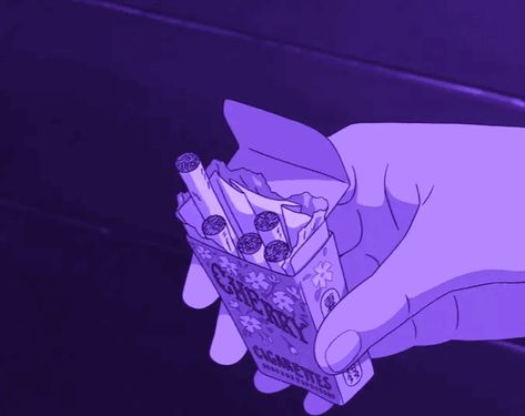 Aesthetic Gif, I Hope, Gif, Tumblr, Purple, Anime