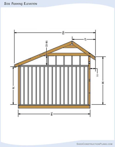 12×12 Saltbox Backyard Shed Plans Blueprints Saltbox Shed Plans, Saltbox Roof, How To Build A Shed On Skids, Free Shed Plans 8x12, 10x10 Shed Plans, Pallet Shed Plans Lowe's, Storage Shed Plans Cedarshed Industries, Wooden Shed, Shed Blueprints