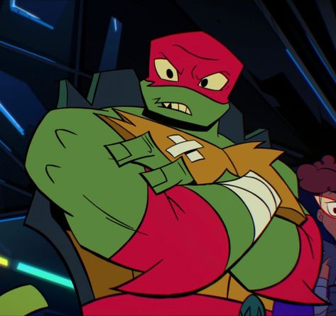 Raphael Rise Of Tmnt, Rottmnt Realistic, Rise Of The Tmnt Screenshots, Rottmnt Raphael Screenshots, Rottmnt Raph Reference, Future Raphael Rottmnt, Rise Of The Teenage Mutant Ninja Turtles Raph, Rottmnt Raph Pfp, Raph Rottmnt Screenshots