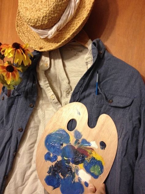 Van Gogh Costume, Van Gogh Aesthetic, Most Creative Halloween Costumes, Men's Costumes, Halloween Costumes 2022, Doctor Who Cosplay, Theater Costumes, Dance Themes, Headpiece Diy