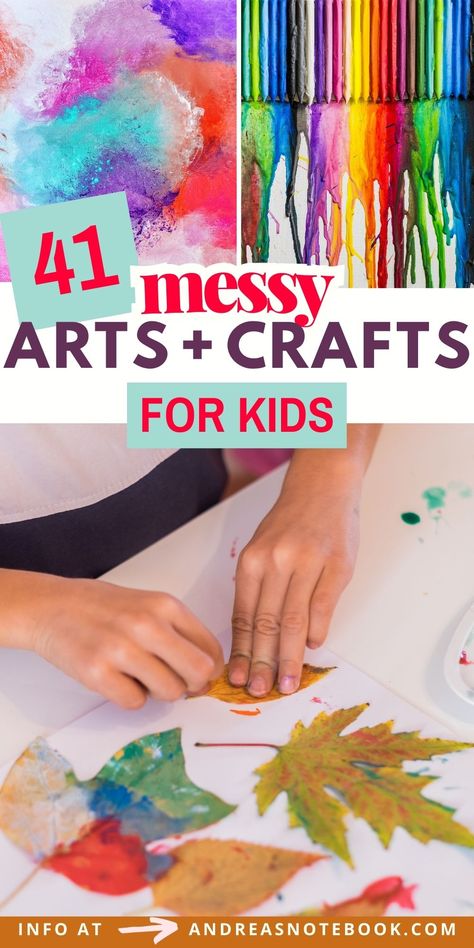 Make Something Monday Ideas Kids, Messy Art For Preschoolers, Messy Day Activities For Kids, What A Mess Vbs Ideas, Messy Crafts For Kids, Messy Kids Activities, Messy Art Ideas, Art And Crafts For Kids, Messy Activities