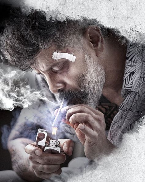 Download Kadaram Kondan Vikram Smoking for desktop or mobile device. Make your device cooler and more beautiful. Chiyaan Vikram