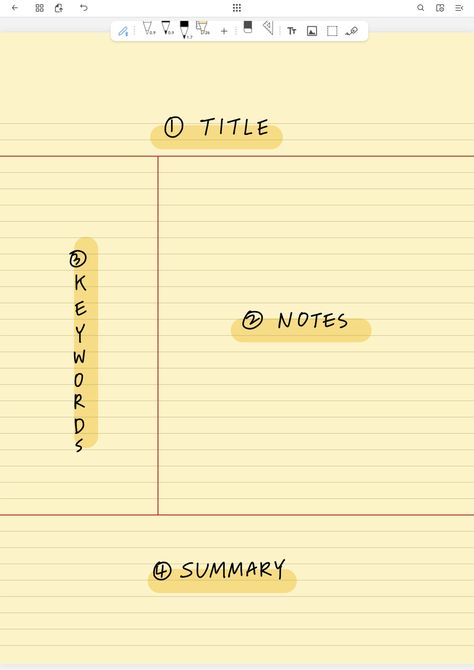 How To Summarize, Cornell Notes Template, Note Taking Tips, Cornell Notes, Notes Template, Student Studying, Note Taking, Study Tips, The Process