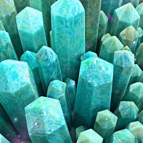 Amazonite Crystal Aesthetic, Amazonite Aesthetic, Martha Behamfil, I Am Aligned, Amazonite Meaning, Inner Freedom, Black Soul, Crystal Texture, Unique Crystals