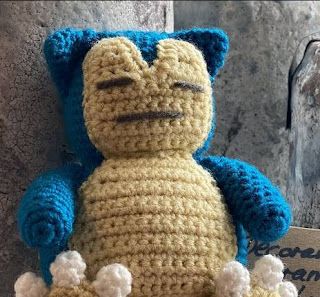 PATRONES AMIGURUMI GRATIS: PATRON GRATIS SNORLAX | POKEMON AMIGURUMI 50742 Snorlax Pokemon, Pokemon Amigurumi, Pokemon, Amigurumi, Teddy Bear, Internet, Throw Pillows, Pillows, Toys