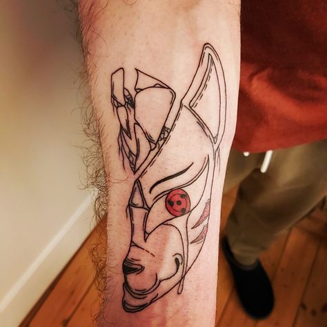 Anbu Mask Tattoo, Anbu Mask Tattoos, Mascaras Anbu, Anbu Tattoo, Kakashi No Mask, Anbu Mask, Anime Tattoo, Mask Tattoo, Anime Tattoos