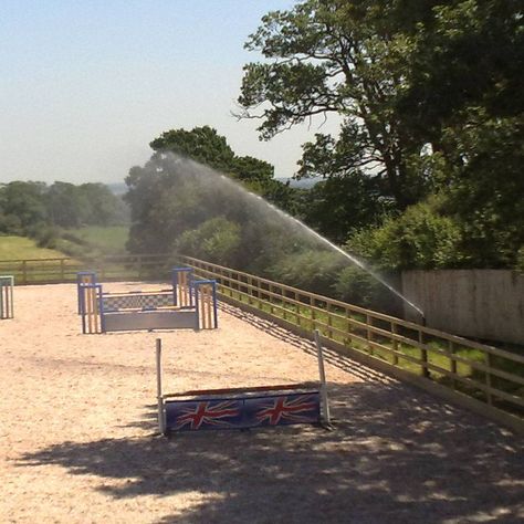 Horse Arena Dust Control & Watering Systems | Access Irrigation Outdoor Horse Arena, Water Horse, Horse Arena, Indoor Arena, Riding Arenas, Water Storage Tanks, Water Storage, Water Supply, Garden Bridge