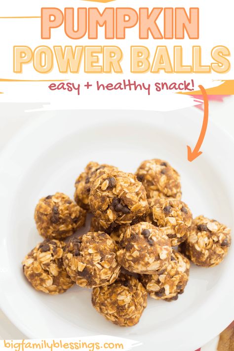 Pumpkin Oatmeal Balls, Pumpkin Power Balls, Fall Protein Balls, Easy Fall Snacks For Kids, Pumpkin Balls Healthy, Booster Juice Protein Balls, Pumpkin Energy Balls No Bake, No Bake Pumpkin Energy Balls, Pumpkin Balls No Bake