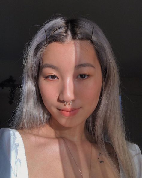 Jasmine Chan, Skin Goals, Septum Jewelry, Septum Piercing, Drawing People, Drawing Inspiration, Instagram Feed, Hair Inspo, Hair Ideas