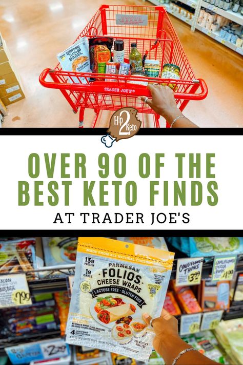 Shop keto at Trader Joe's with our list of over 90 keto finds at Trader Joe's. Find the best low carb and low sugar snacks, drinks, meals and more at Trader Joe's. Keto Meals Trader Joes, Low Carb At Trader Joes, Bariatric Trader Joes, Trader Joe’s Low Carb Recipes, Trader Joe’s Keto Meals, Keto At Trader Joes, Trader Joe’s Keto Shopping List, Trader Joe's Grocery List, Trader Joe’s Bariatric