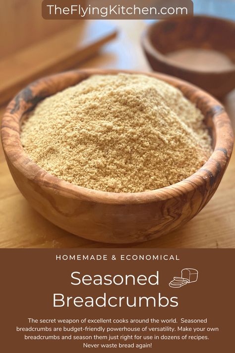 A budget-friendly powerhouse of versatility.  Make your own breadcrumbs and season them just right for use in dozens of recipes. Breaded Chicken Cutlets, Eggplant Recipes Parmesan, Dry Bread, Salmon Cakes, Stale Bread, Piece Of Bread, Bakery Bread, Chicken Cutlets, Breaded Chicken