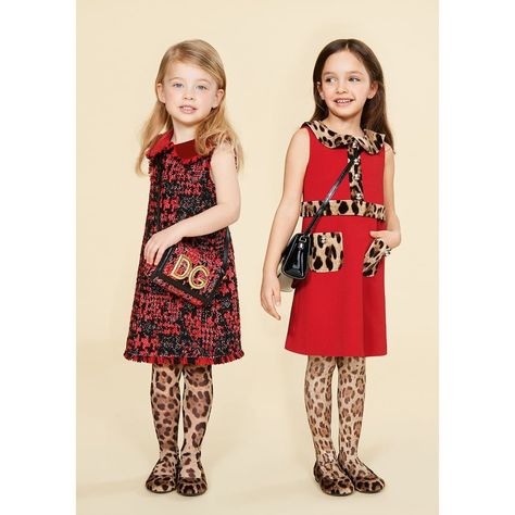 Natural Dye Fabric, Dolce And Gabbana Kids, Runway Collection, Animal Prints, Primavera Estate, Stylish Girl, Milan Fashion Week, Kids Wear, Kids Dress