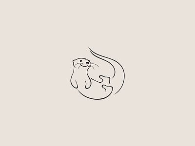 Cute Simple Animal Tattoos, Two Otters Tattoo, Otter Outline Tattoo, Small Otter Tattoo Outline, Small Seal Tattoo, Tiny Otter Tattoo, Fine Line Otter Tattoo, Minimalist Otter Tattoo, Simple Otter Drawing