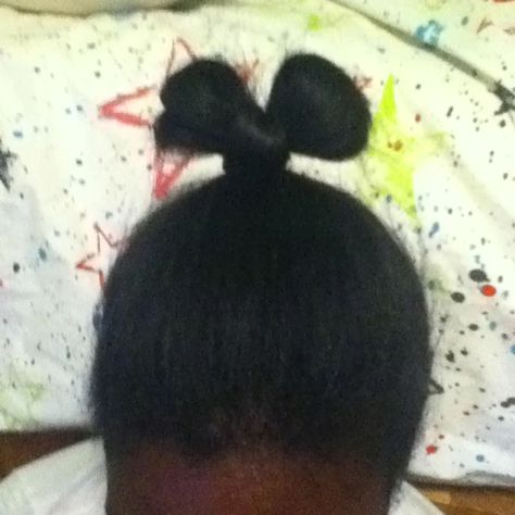 Haha, my sister did a Minnie mouse bun in my hair! :) My Sister, My Hair, Knitted Hats, Minnie Mouse, Skin, Nails, Knitting, Hats, Hair